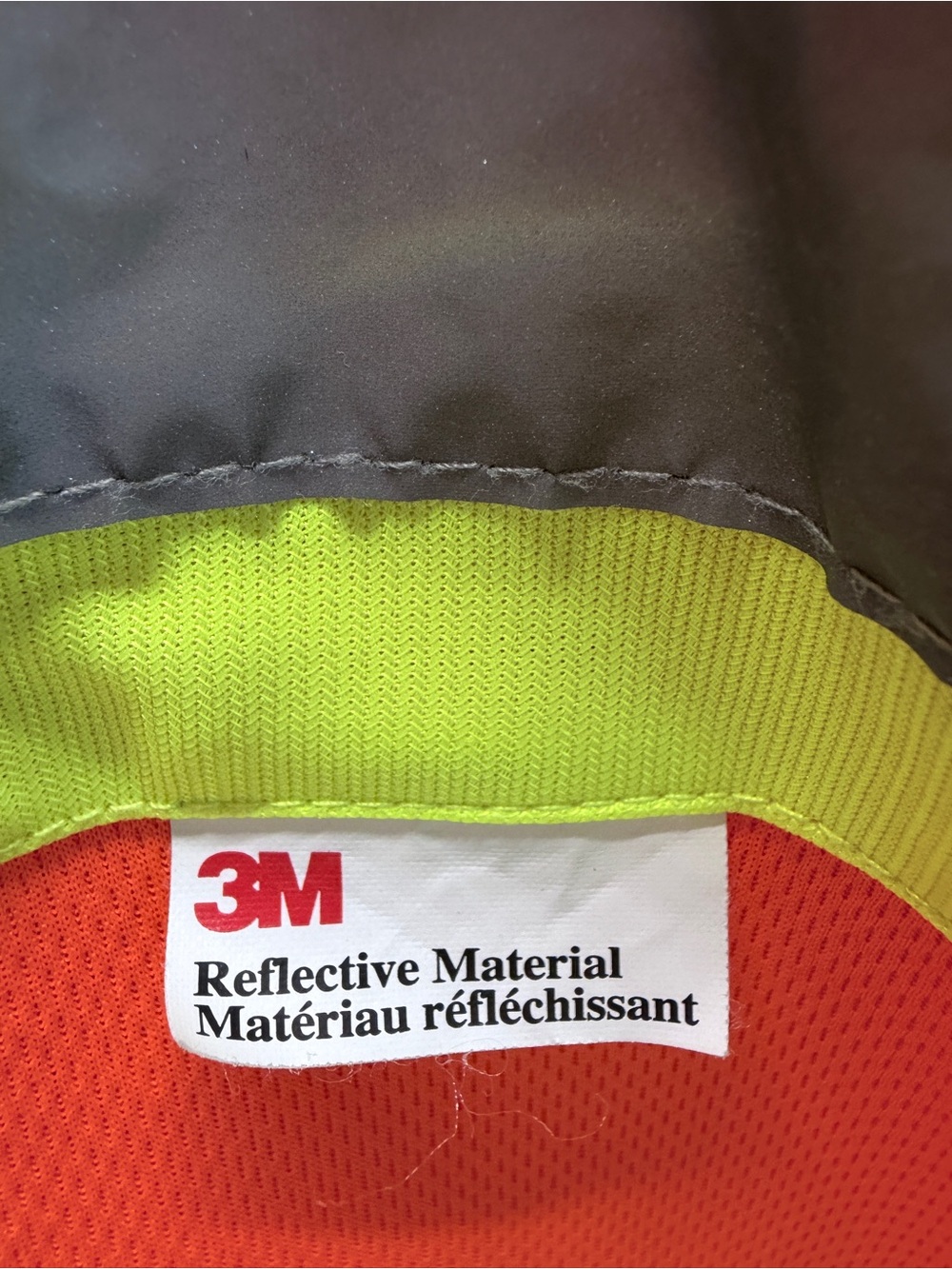 High-Visibility Orange Safety Tee with Reflective Stripes - Picture 4 of 5